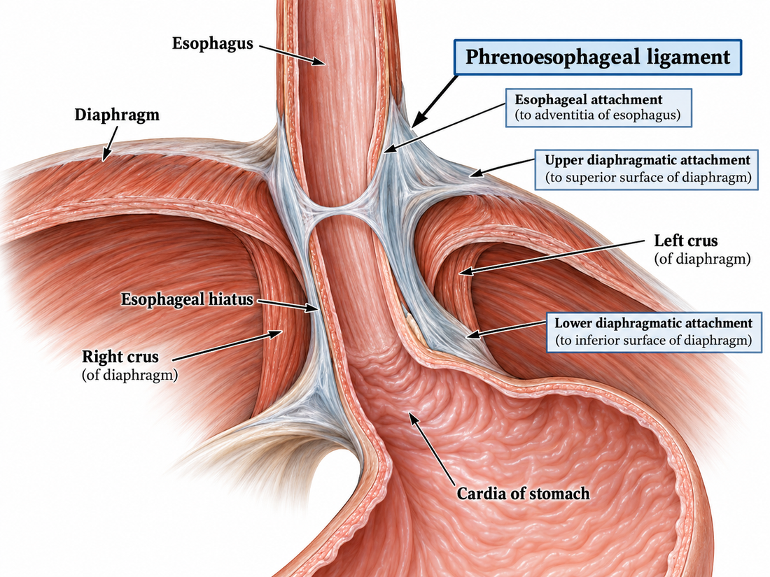 Phrenoesophageal Ligament Release: Treat GERD at Root Cause